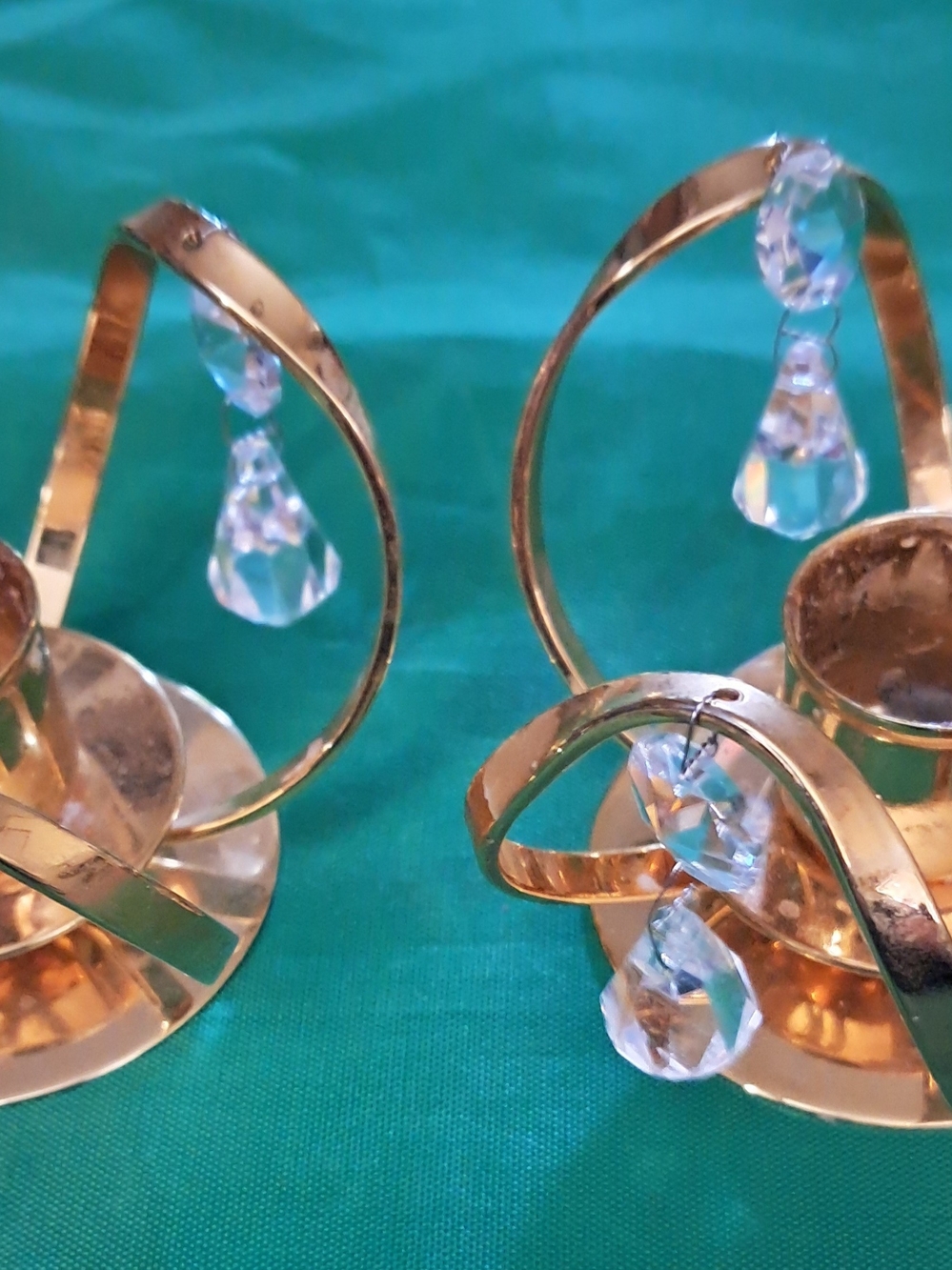 1984 Lycenta Candlestick Holders
